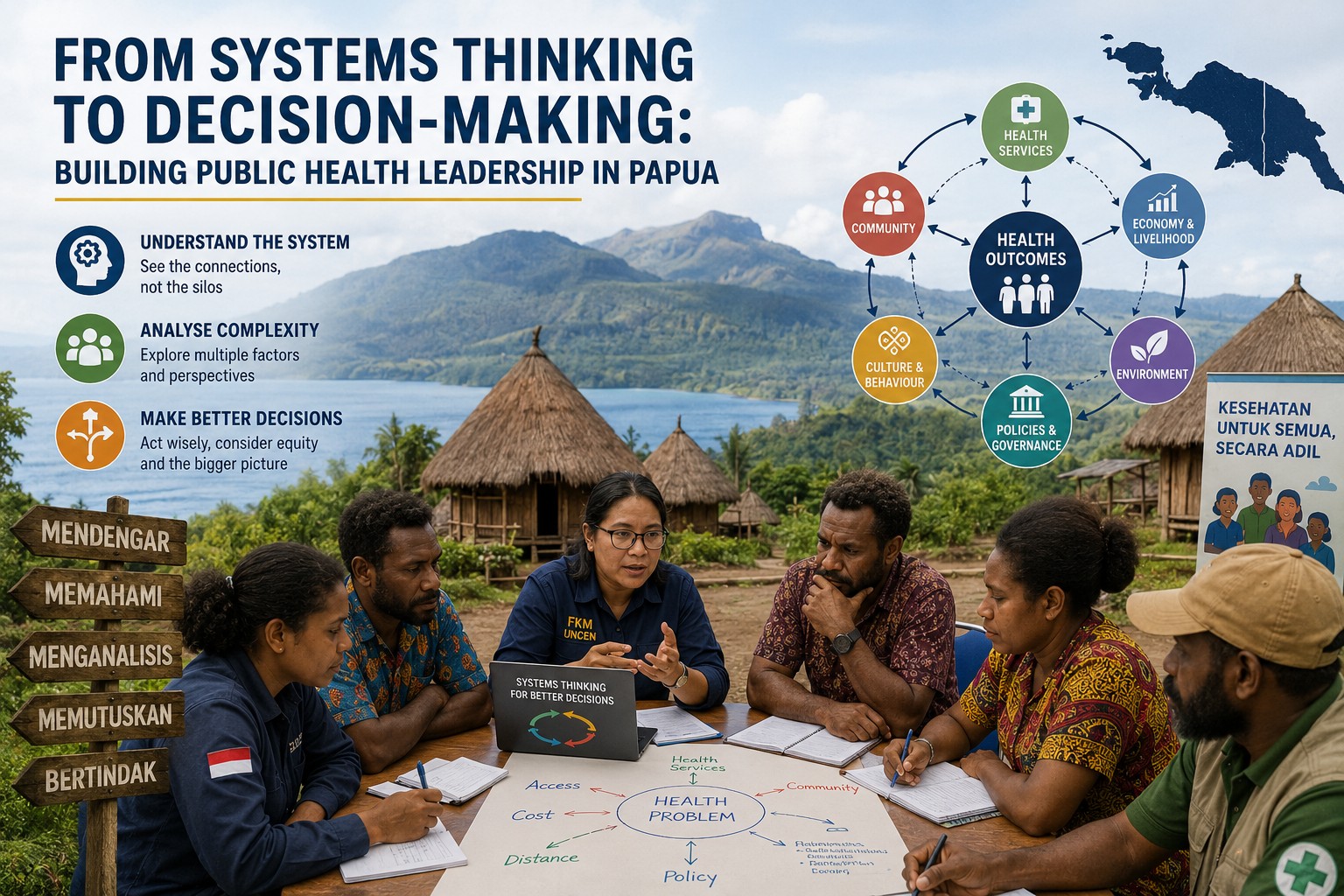 From Systems Thinking to Decision-Making: Building Public Health Leadership in Papua